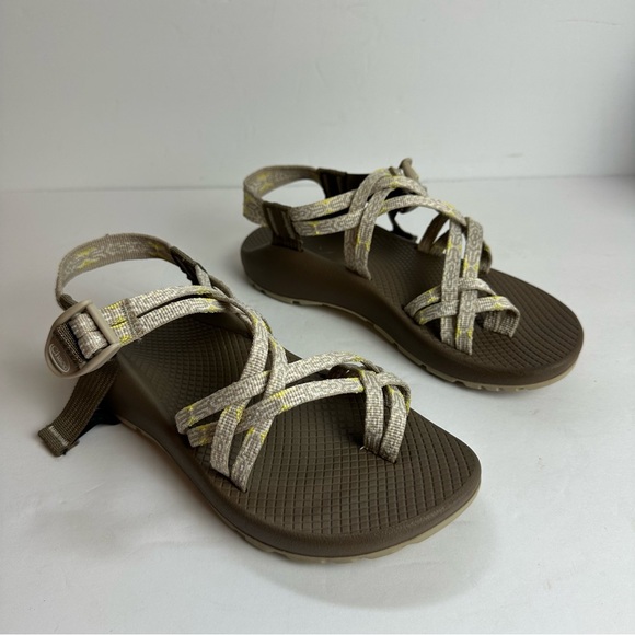 Chaco Zx2 Sandals Women's Size 7 Shoes Tan Brown Hiking Outdoors Waterproof - Picture 1 of 9